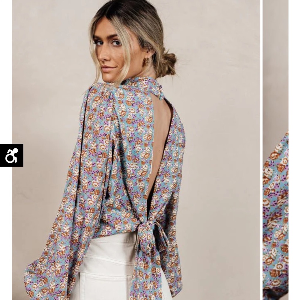 Bohme open back top